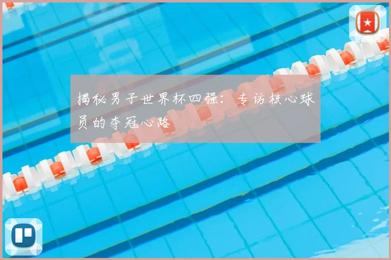 揭秘男子世界杯四强:专访核心球员的夺冠心路