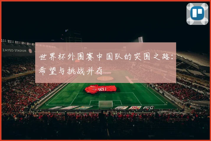 世界杯外围赛中国队的突围之路：希望与挑战并存